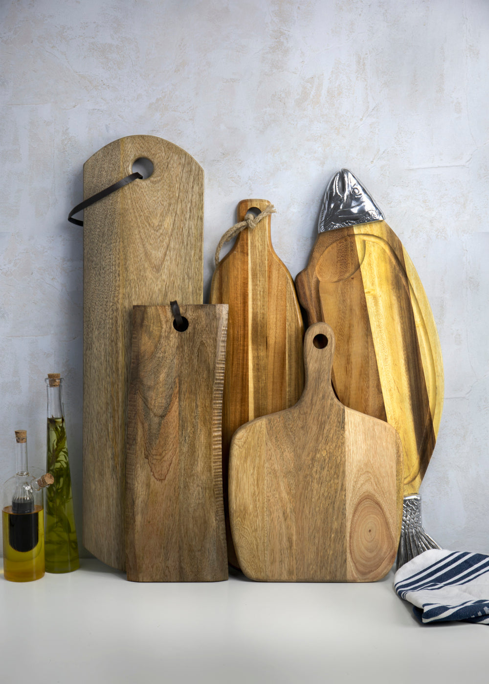 MasterClass Gourmet Prep & Serve Long Acacia Paddle Board – CookServeEnjoy