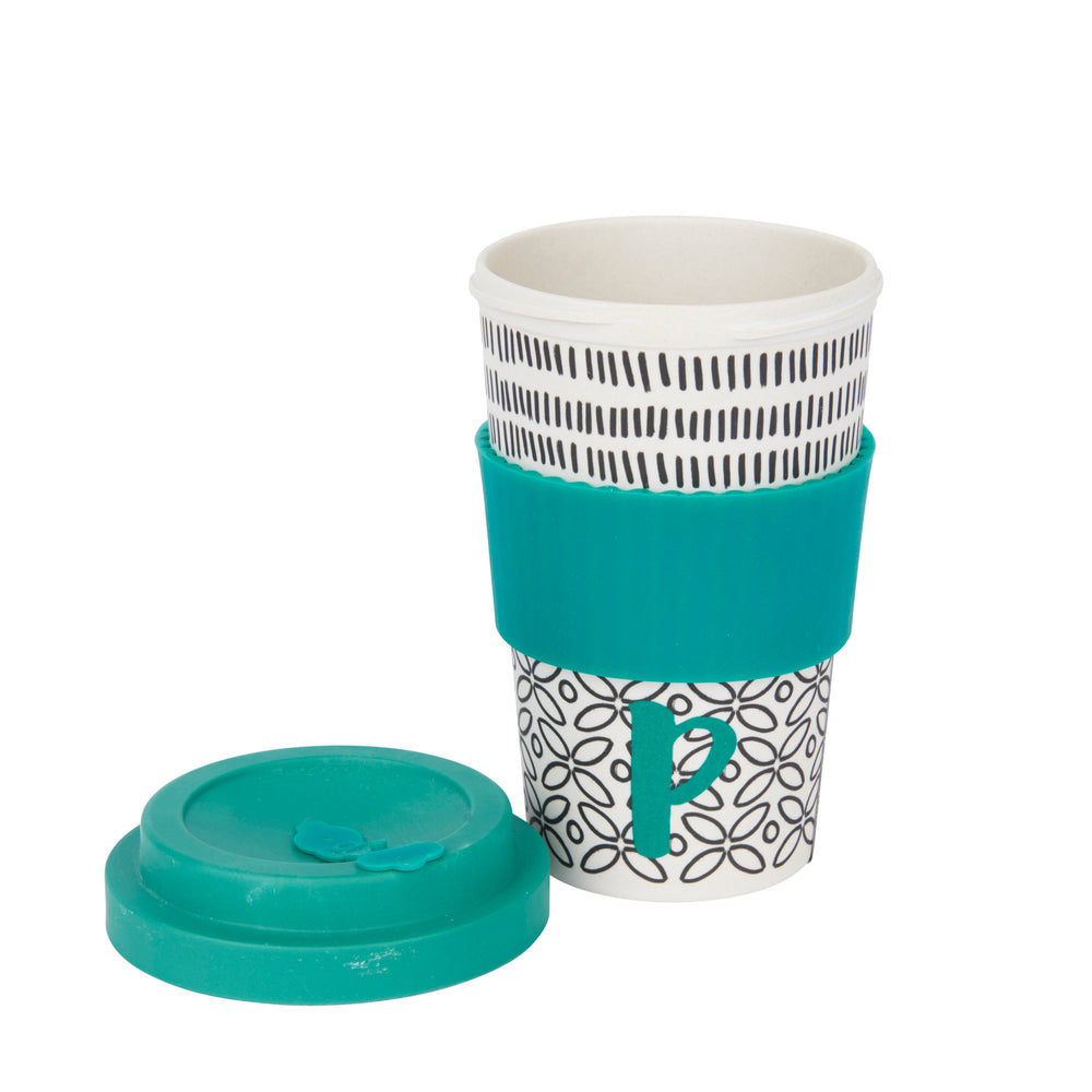 KitchenCraft 410ml Bamboo A to Z Letter 