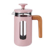 La Cafetière 2pc Cafetière Gift Set with Pisa 3-Cup Cafetière, Pink, and Stainless Steel Coffee Measuring Spoon with Clip image 3