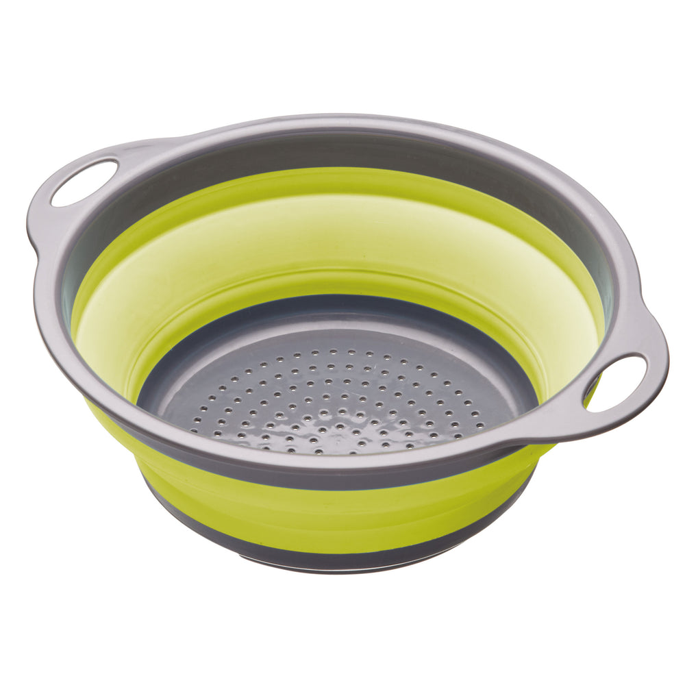 Colourworks Green Collapsible Colander with Handles