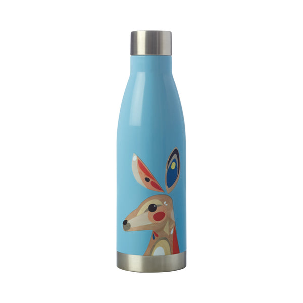 2pc Kangaroo Hydration Travel Set with 500ml Double Walled Insulated Bottle and Cotton Tote Bag image 3
