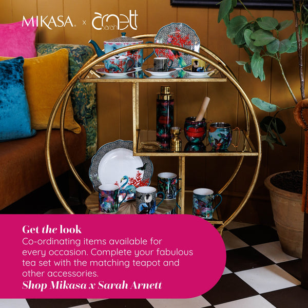 Mikasa x Sarah Arnett Porcelain Cup and Saucer, 250ml image 12