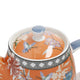 London Pottery Bell-Shaped Teapot with Infuser for Loose Tea - 1 L, Coral