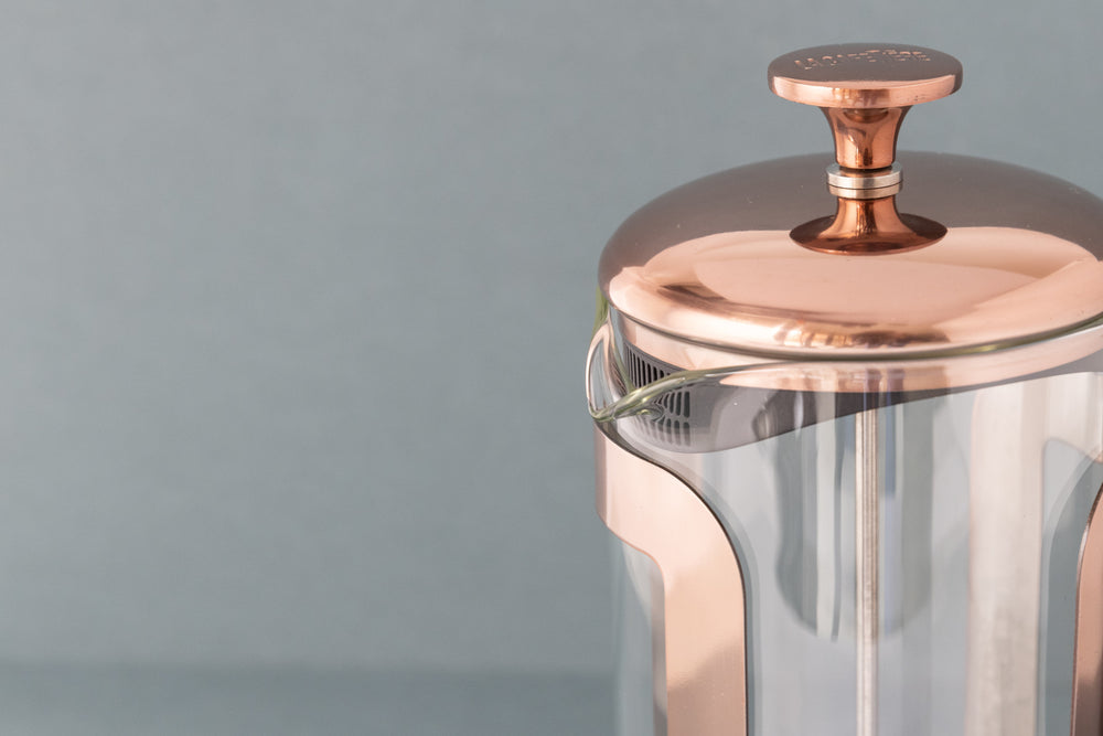 La Cafetière Roma 8 Cup Cafetière - Copper Effect Finish