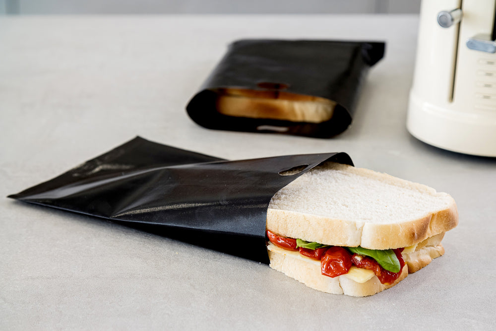 KitchenCraft Non-Stick Pack of 2 Reusable Toaster Bags