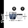 Azurite Marble S’well Eats 2-in-1 Food Bowl, 636ml