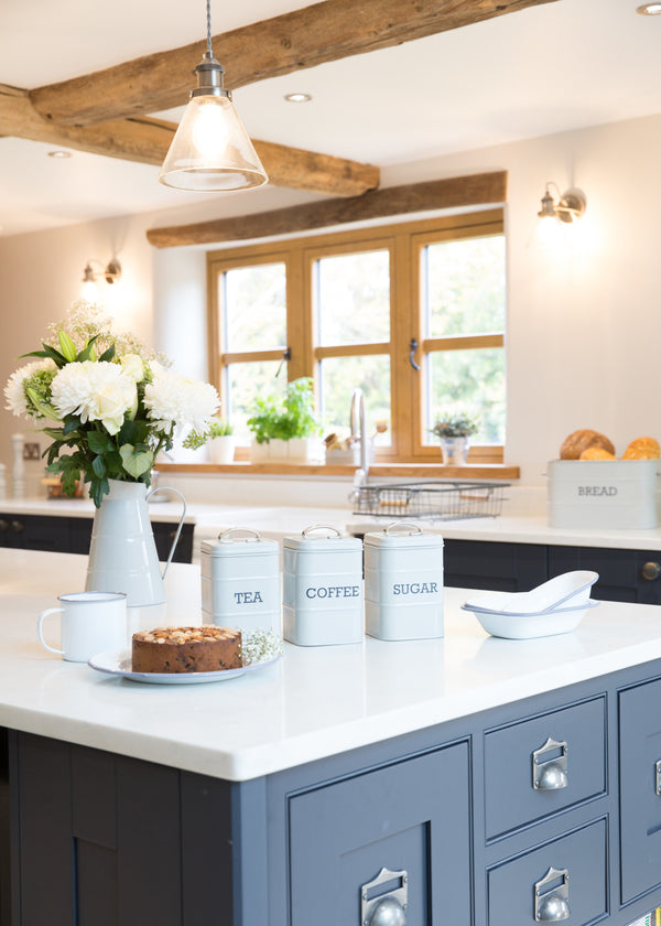 Living Nostalgia French Grey Sugar Tin image 5