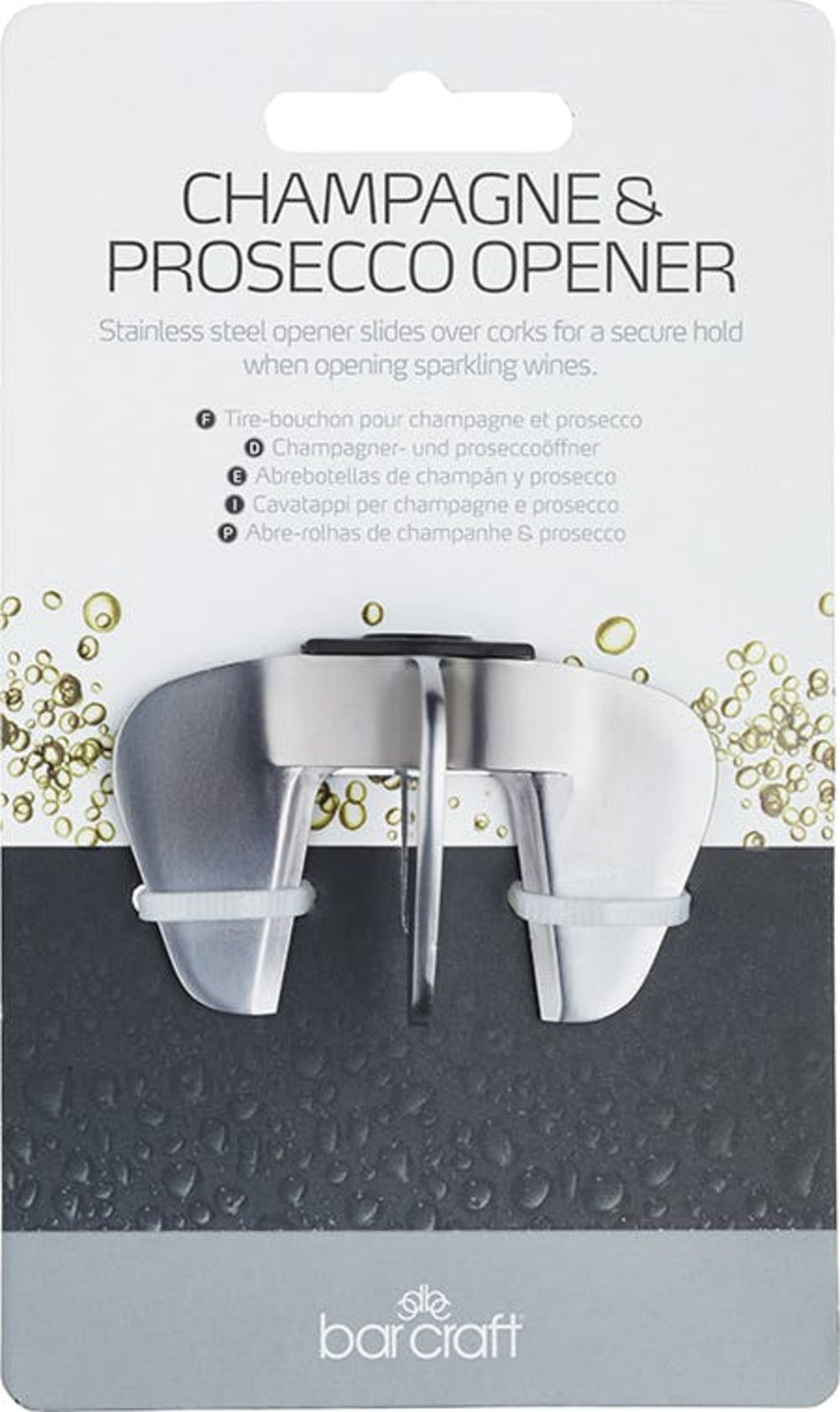 BarCraft Champagne and Prosecco Opener