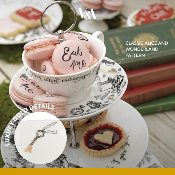 Victoria And Albert Alice In Wonderland 3 Tier Cake Stand image 9