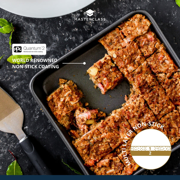 MasterClass Non-Stick Square Baking Tin, 23cm image 10