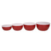 KitchenAid 4pc Meal Prep Bowls Set with Lids - Empire Red image 4