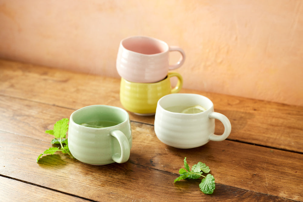 Jamie Oliver Big Love 'Cosy Cuppa' Mug, White, 375ml