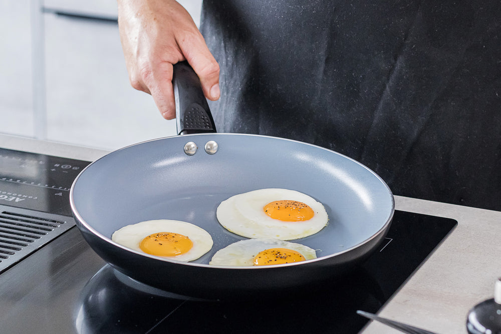 MasterClass Ceramic Non-Stick Eco Fry Pan, 30cm