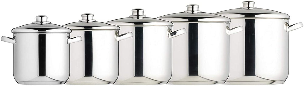 MasterClass Stainless Steel Stockpot, 8.5L