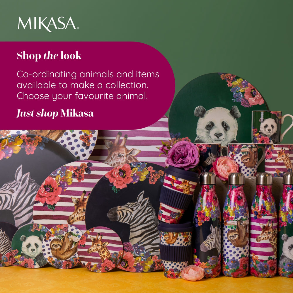 Mikasa Wild at Heart Sloth Print Porcelain Mug, 280ml