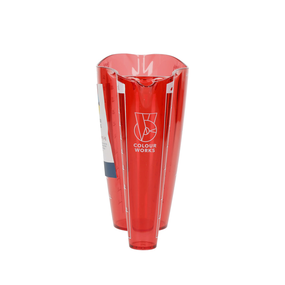 Colourworks Brights Red Dual Measuring Jug