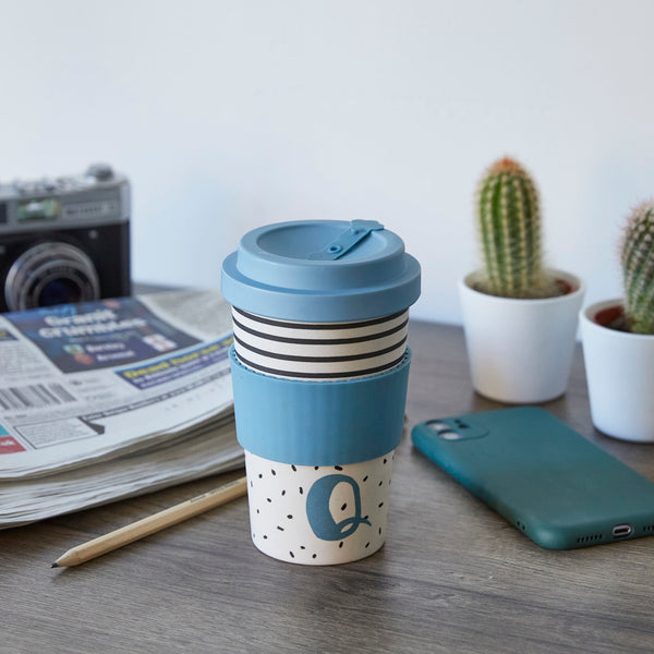 KitchenCraft 410ml Bamboo A to Z Letter 