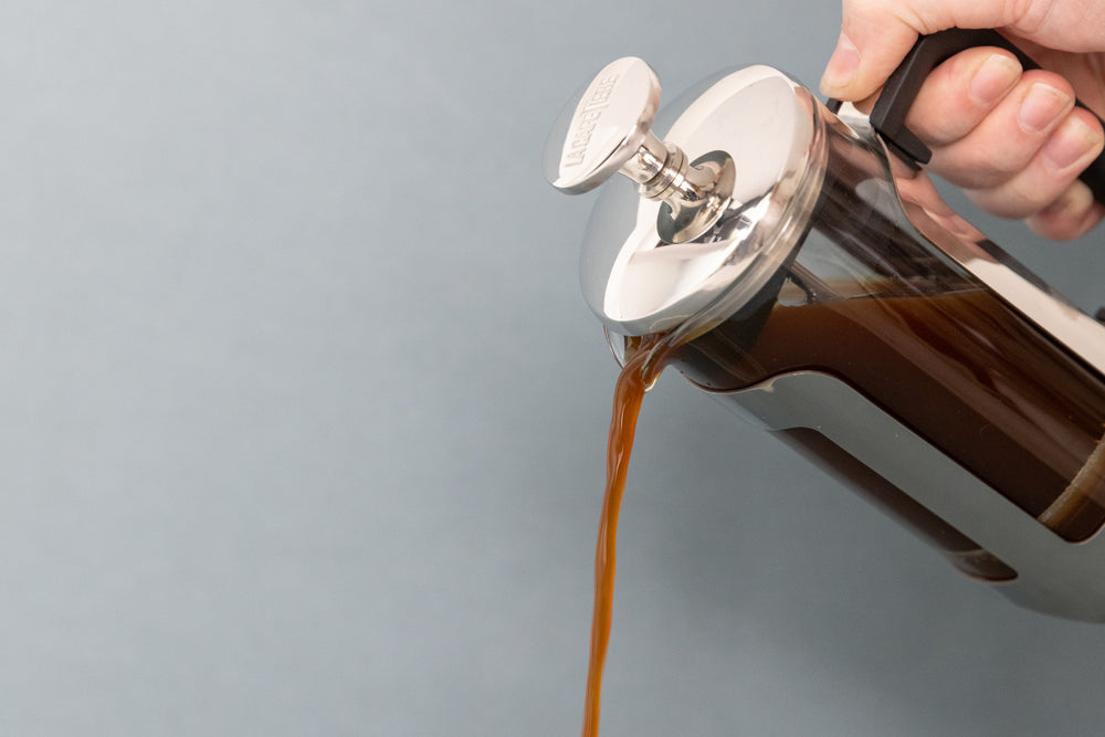 La Cafetière Roma 3 Cup Cafetière - Stainless Steel Finish