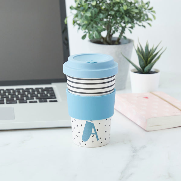 KitchenCraft 410ml Bamboo A to Z Letter 