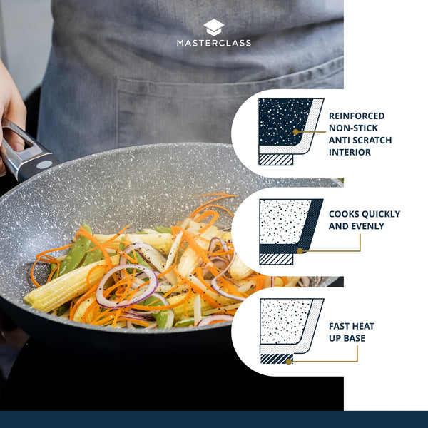 MasterClass Stir Fry Pan / Wok For Induction Hob image 10