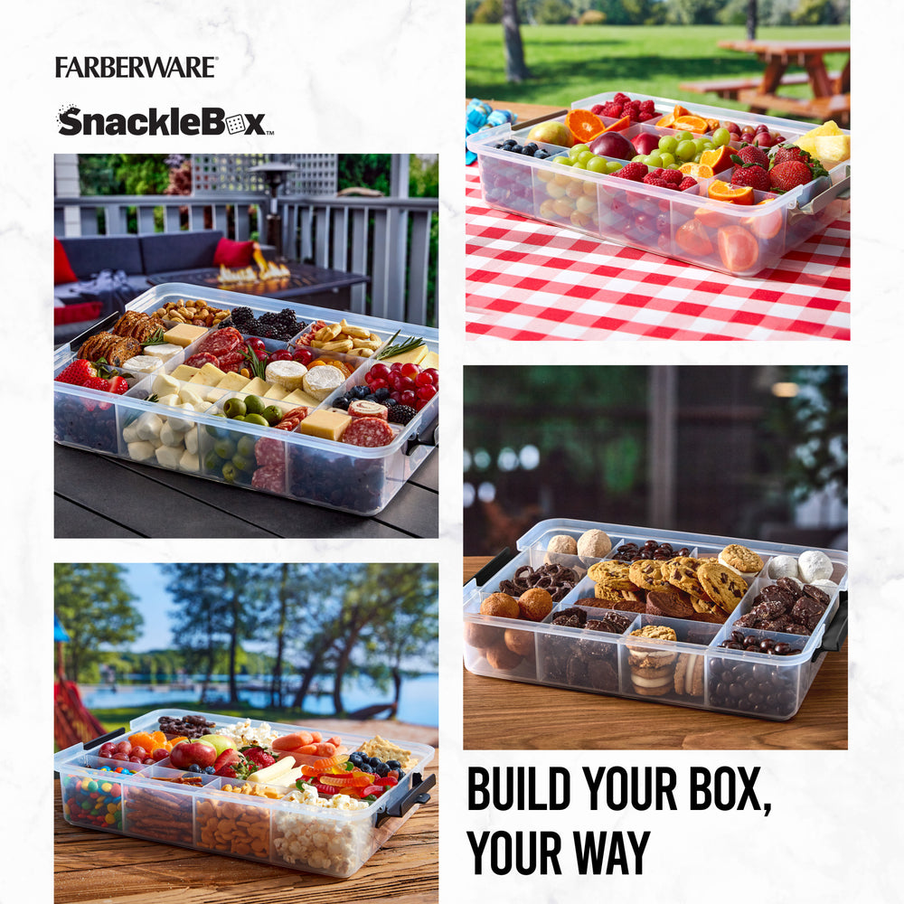Farberware SnackleBox Bamboo Board and Box, 30 x 40.5CM