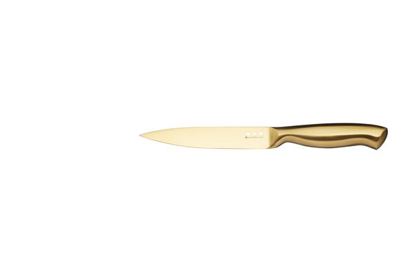 MasterClass 5-Piece Brass-Coloured Stainless Steel Knife Set and Knife Block image 8