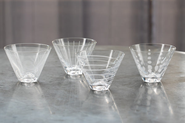 Mikasa Cheers Pack Of 4 Stemless Martini Glasses image 3