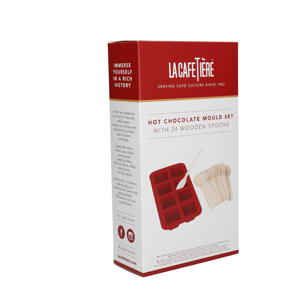 La Cafetière Silicone Hot Chocolate Stirrer Mould Set, Makes 8
