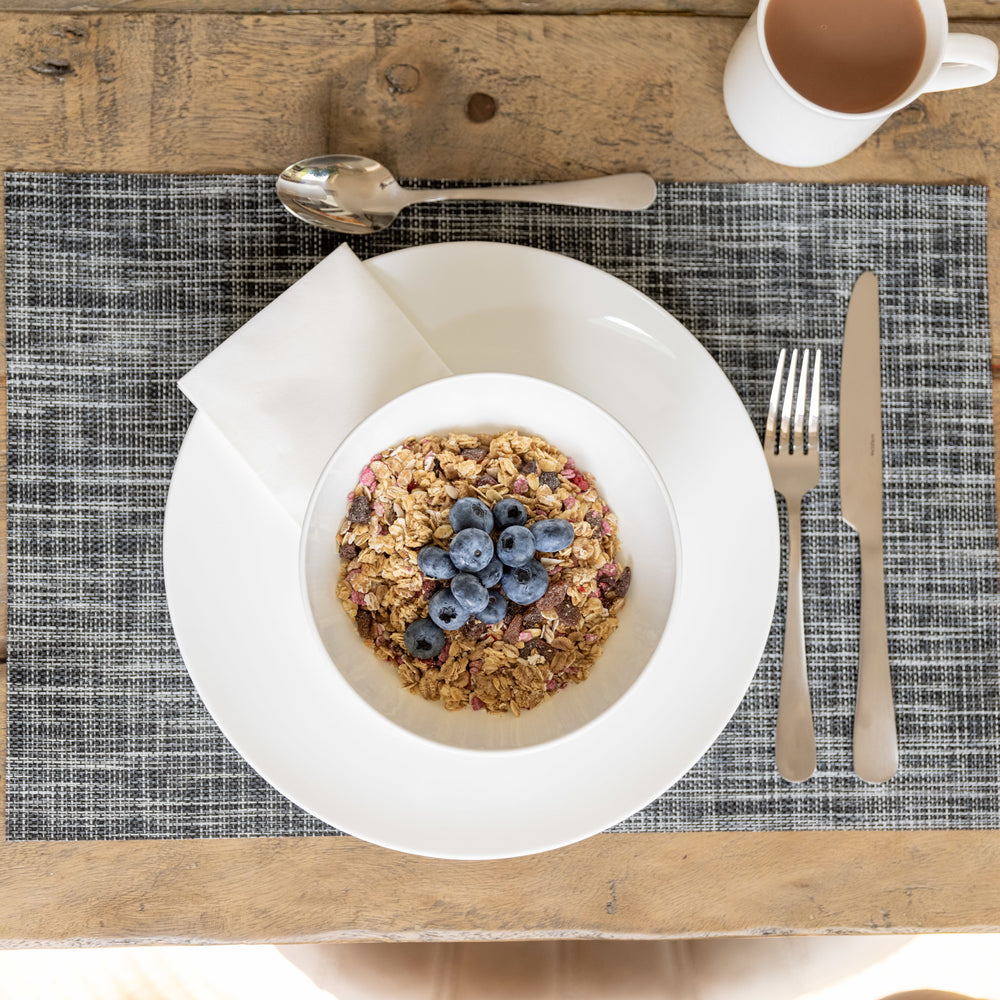 KitchenCraft Woven Grey Mix Placemat