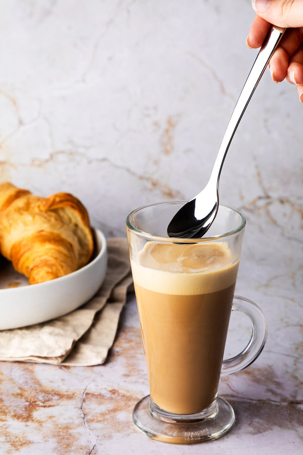 Mikasa Hospitality 12-Piece Square Edge Iced Tea / Latte / Ice Cream Spoon  Cutlery Set image 3