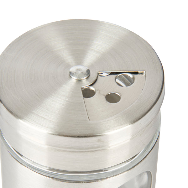 Home Made Set of 6 Stainless Steel Spice Jars image 6