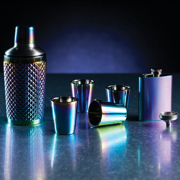 BarCraft Tropical Chic Rainbow 300ml Studded Boston Cocktail Shaker image 2