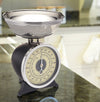 Classic Collection Mechanical Kitchen Scale, Black image 2