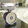 Classic Collection Mechanical Kitchen Scale, Black