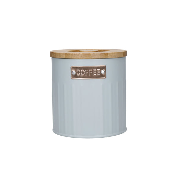 KitchenCraft Tea, Coffee and Sugar Canisters - 1 L, Light Blue, Set of 3 image 11