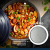 MasterClass Shallow 4 Litre Casserole Dish with Lid - Metallic Blue image 8