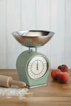 Living Nostalgia Mechanical Kitchen Scales - English Sage Green image 2