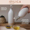 KitchenCraft Idilica Oil and Vinegar Bottles, Set of 2, Cream, 450ml image 10