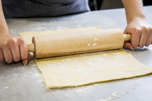 KitchenCraft Beech Wood Revolving 44cm Rolling Pin image 6