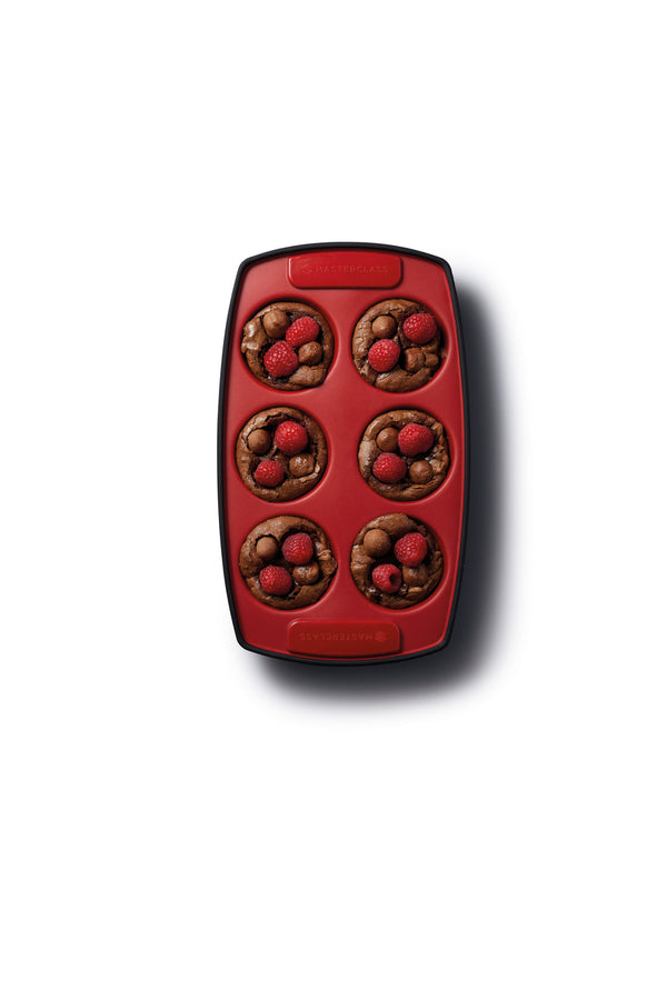 MasterClass Smart Silicone Flexible Six Hole Pan image 2