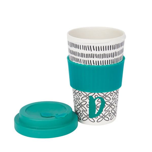 KitchenCraft 410ml Bamboo A to Z Letter 