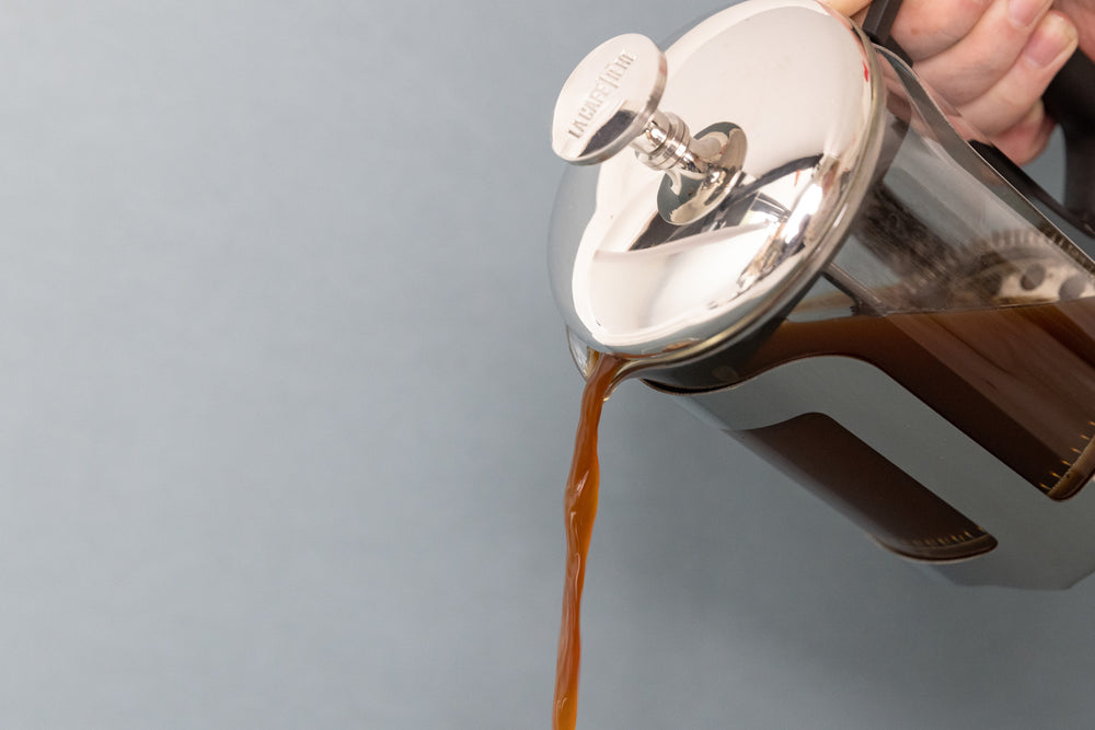 La Cafetière Roma 4 Cup Cafetière - Stainless Steel Finish