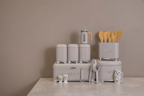 KitchenCraft Lovello Textured Latte Cream Tea / Coffee / Sugar Canisters image 12