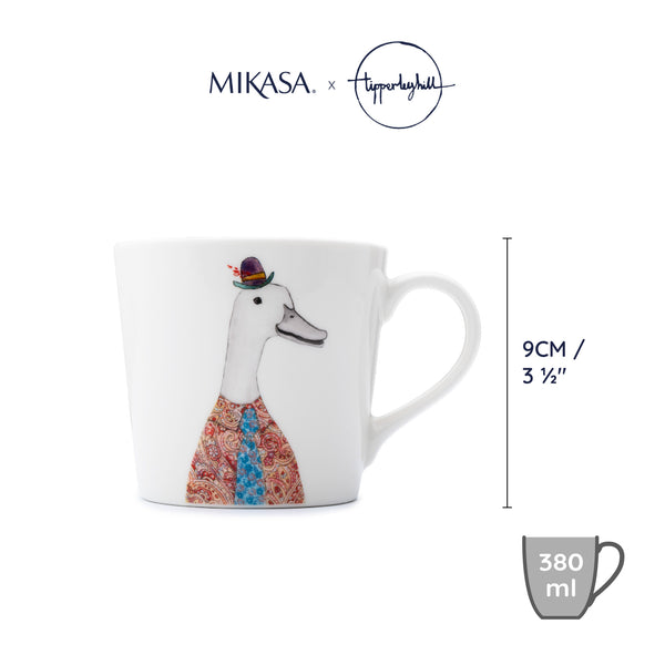 Mikasa Tipperleyhill Duck Fine China Mug, 13 x 9 x 9CM, 380ML image 8