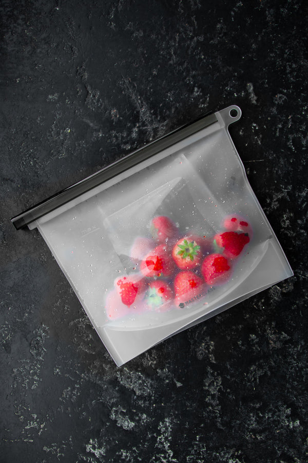 MasterClass 1.5-Litre Reusable Food Bag with Leakproof and Airtight Seal, BPA-Free Silicone image 9