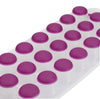 Colourworks Purple Pop Out Flexible Ice Cube Tray image 3
