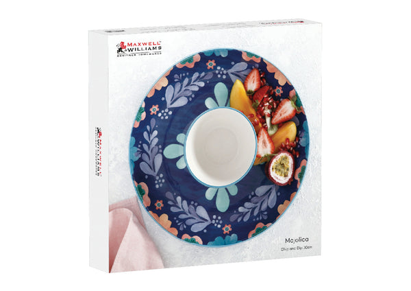Maxwell & Williams Majolica 30cm Chip and Dip Platter image 4