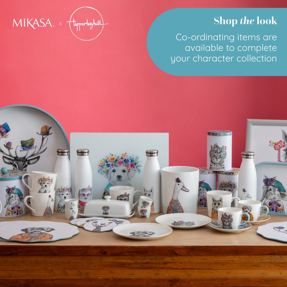 Mikasa Tipperley Fox Fine China Mug, 13 x 9 x 9CM, 380ML