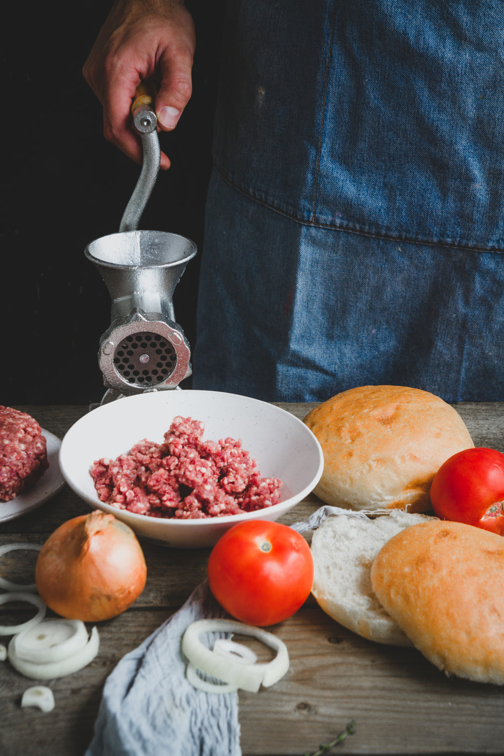 Home Made Cast Iron Mincer No.5
