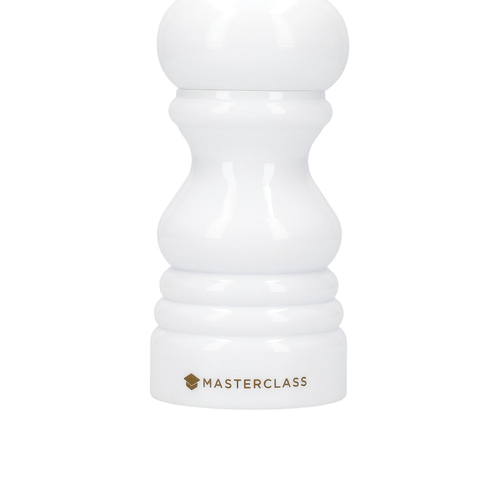 MasterClass Salt or Pepper Mill (12cm) - White